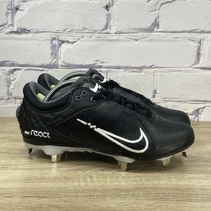 NEW Nike Hyperdiamond 4 React Black Softball Cleats Athletic Shoes Women's 7